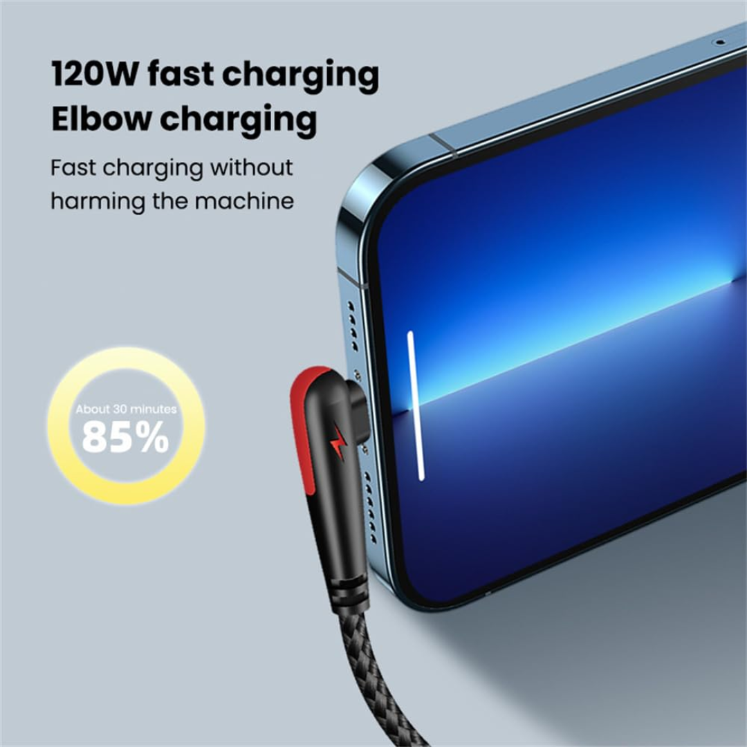 120W USB-C Fast Charging Cable